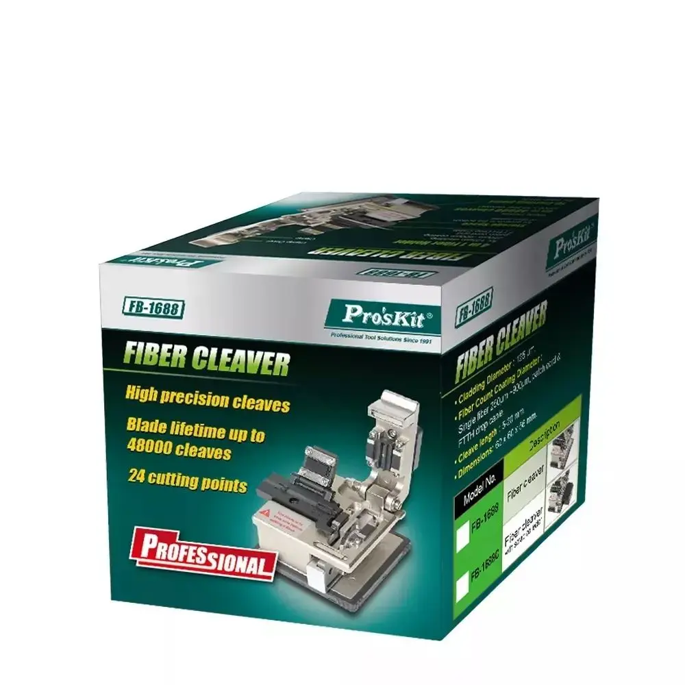 CORTADORA FIBRA ÓPTICA PROSKIT FB-1688