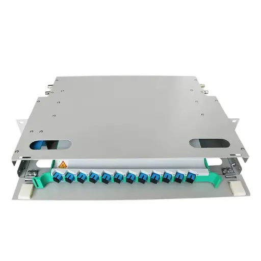 BANDEJA ODF PARA FIBRA OPTICA 12 HILOS SC/UPC    
